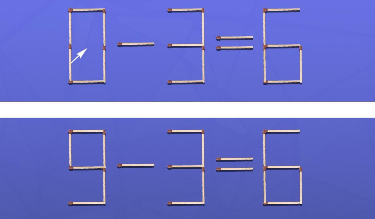 Tylko geniusz mógłby rozwiązać łamigłówkę z zapałkami w 9 sekund.