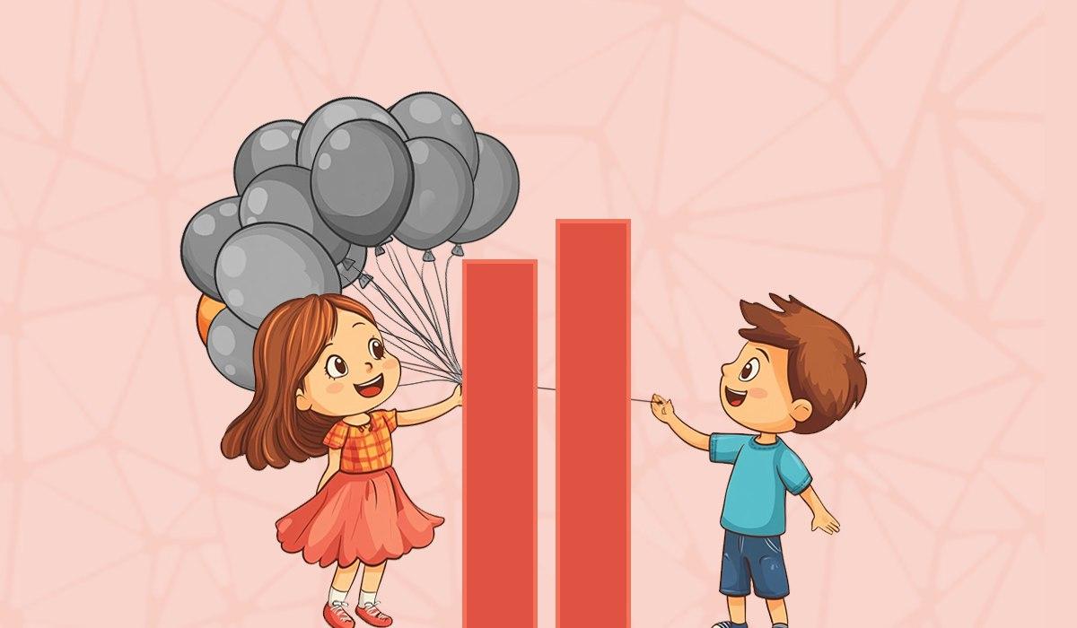 Chłopiec trzymający pomarańczowy balon / kolaż ze zdjęciem Moje Chłopiec trzymający pomarańczowy balon / kolaż ze zdjęciem Moje