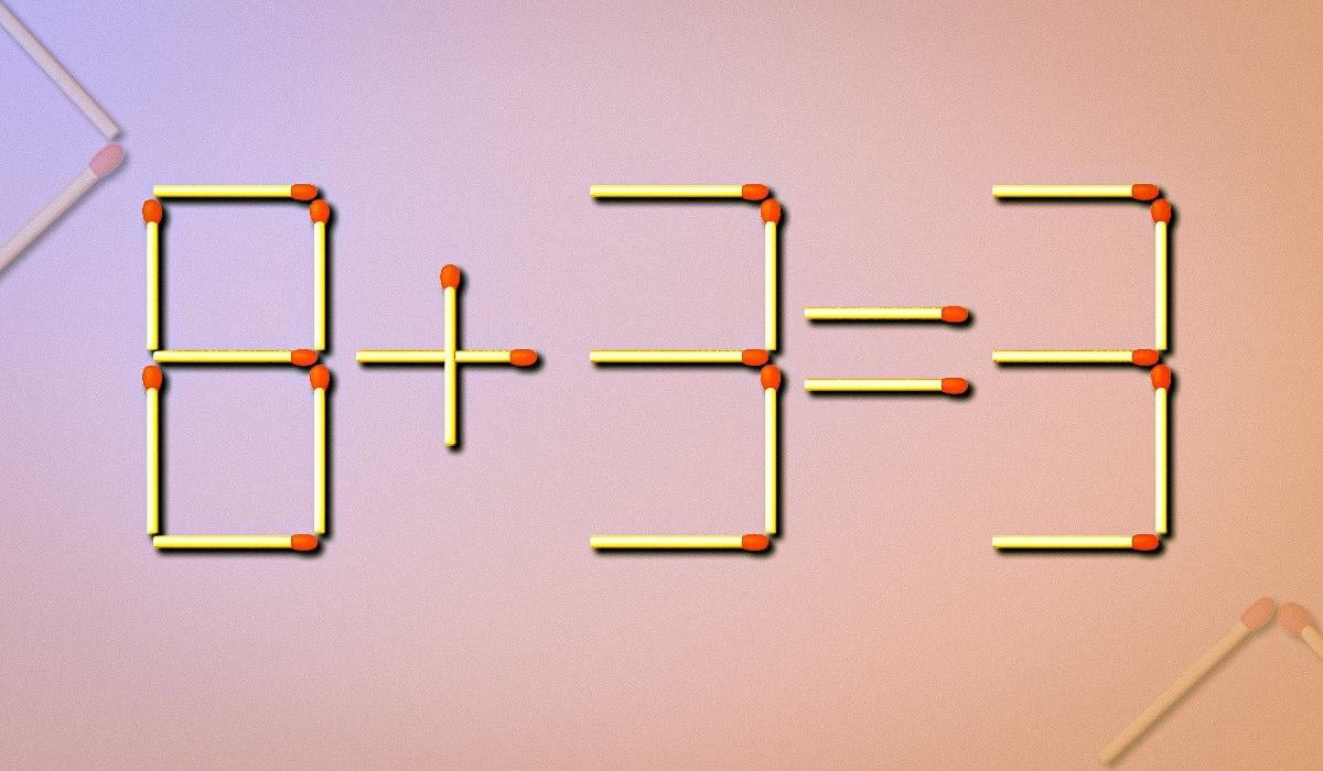 Który mecz należy przeciągnąć, aby równość była poprawna: test IQ
