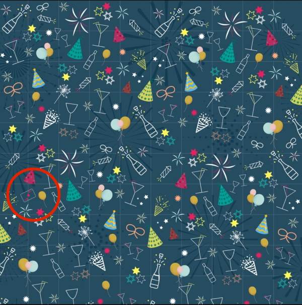 Niesamowita łamigłówka na noworoczny nastrój: musisz znaleźć kartę do gry