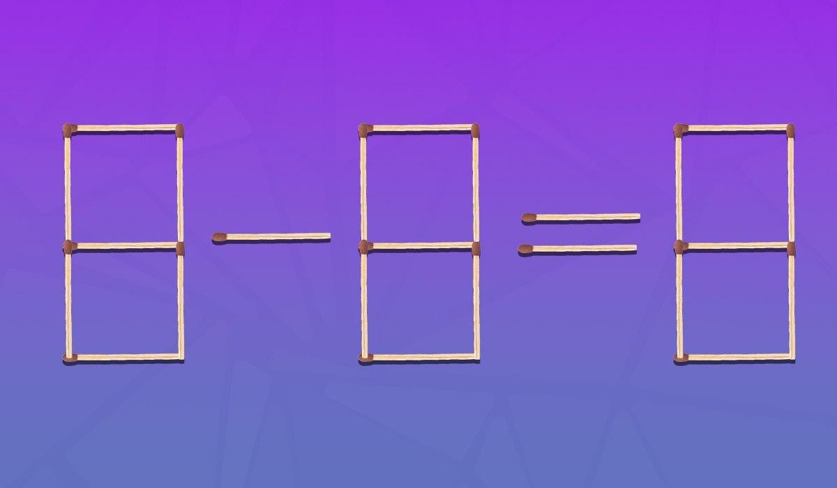 Który mecz i gdzie go przesunąć, aby równość była prawdziwa: trudny test IQ Które dopasowanie i gdzie przesunąć, aby równość była prawdziwa: trudny test IQ