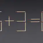 Bardzo trudna łamigłówka: musisz przesunąć tylko jedną zapałkę Bardzo trudna łamigłówka: musisz przesunąć tylko jedną zapałkę