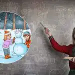 Jeleń zagubiony w zamieci: zagadka dla najbardziej uważnych poszukiwaczy