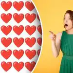 Szalona łamigłówka dla ekspertów: musisz znaleźć dziwne emoji serca w