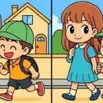 Test IQ: znajdź 3 różnice między zdjęciem chłopca i dziewczynki