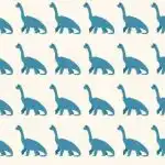 Tylko bystry geniusz może znaleźć "dziwnego" dinozaura w 5 sekund: