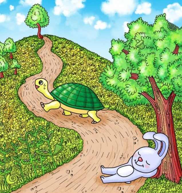 Iluzja optyczna z ukrytą igłą