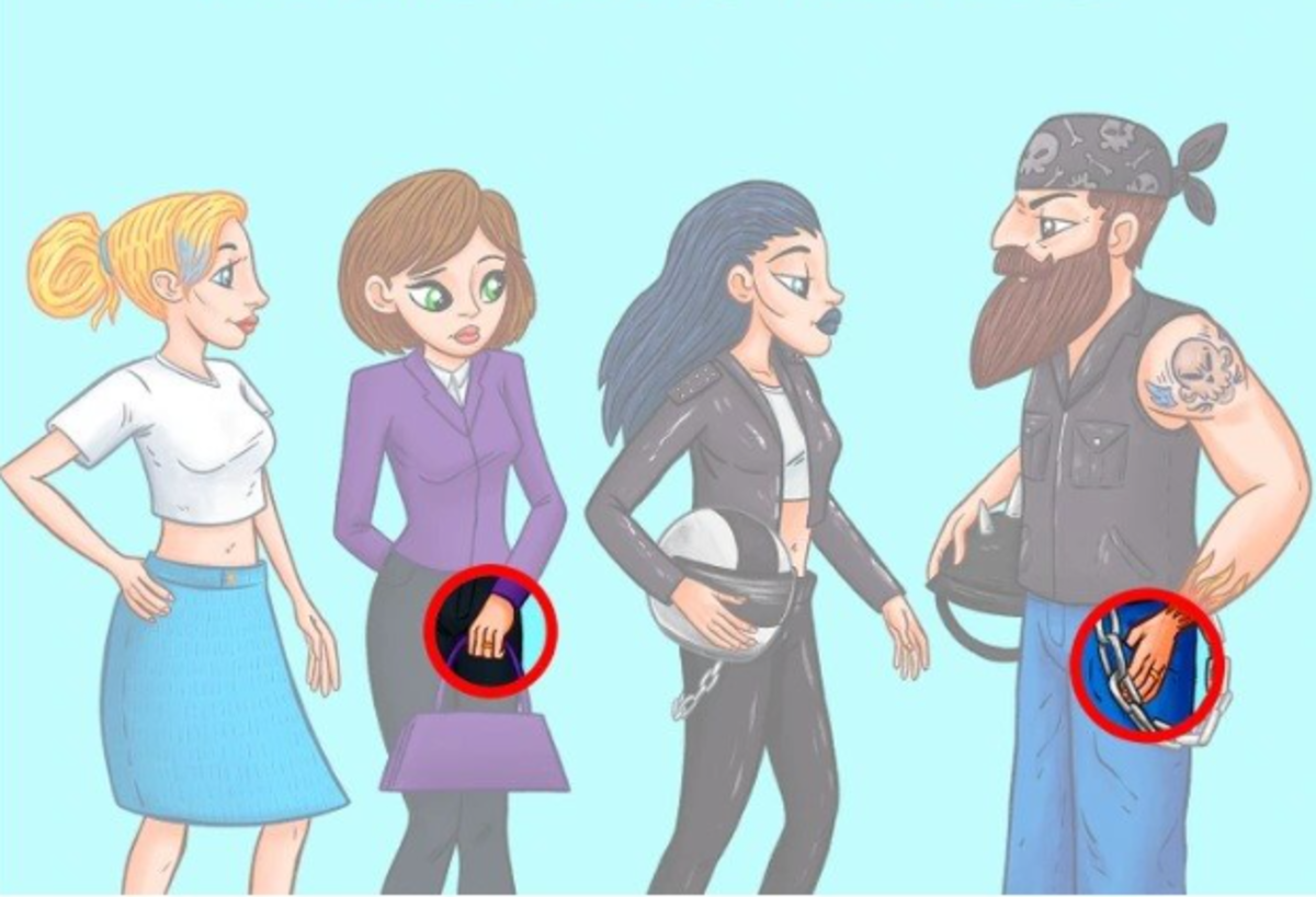 Para nosząca obrączki ślubne / wzór Bright Side Para nosząca obrączki ślubne / Bright Side picture